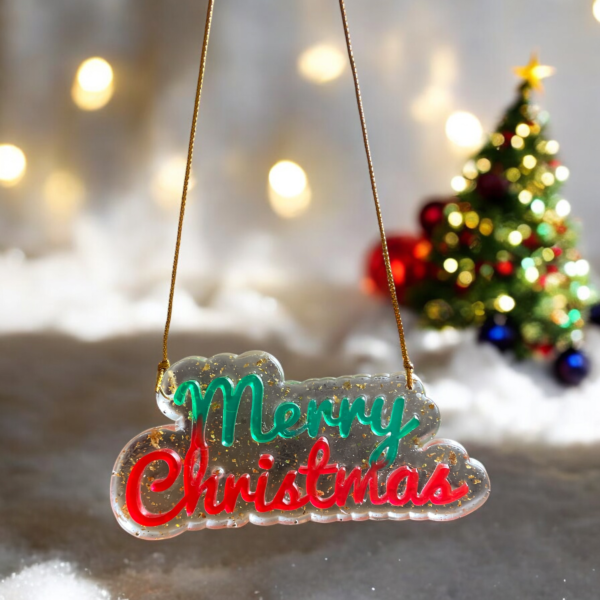 Suspension Merry Christmas