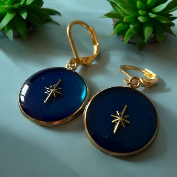 Boucles Pénélope bleues